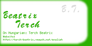 beatrix terch business card